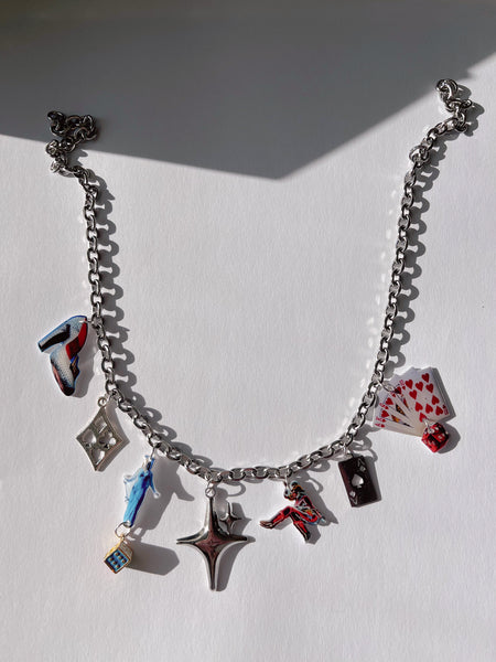 Vintage Vegas Charm Necklace