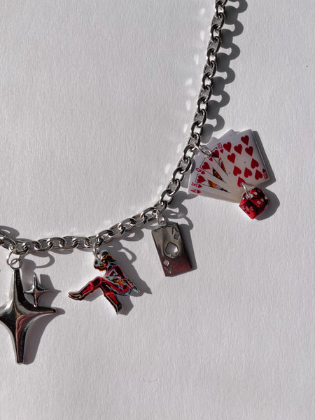 Vintage Vegas Charm Necklace