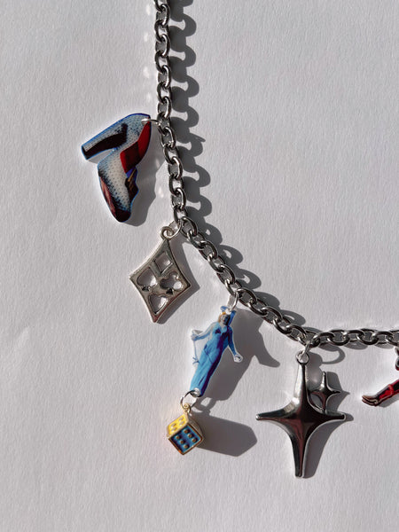 Vintage Vegas Charm Necklace