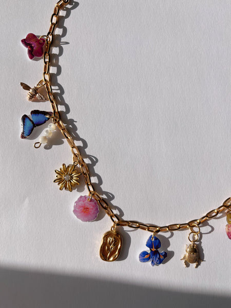 Garden Party Charm Necklace