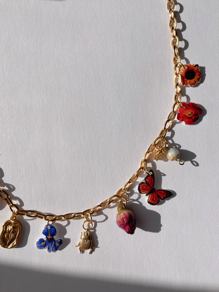 Garden Party Charm Necklace