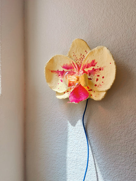 Orchid Sconce 2