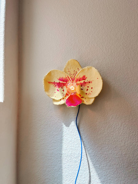 Orchid Sconce 2
