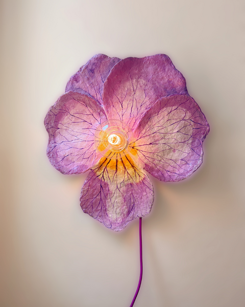 Violet Sconce