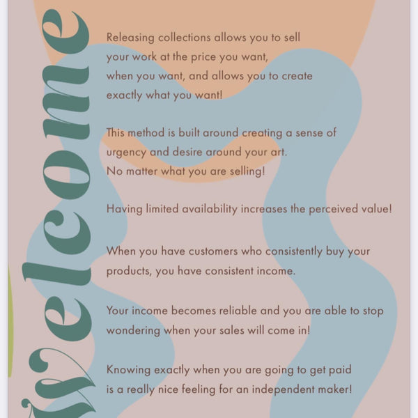 Releasing Collections: Sell Online Consistently Guidebook