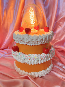 Orange Cake Lamp