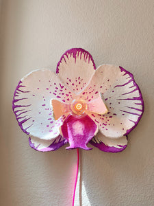 Orchid Sconce