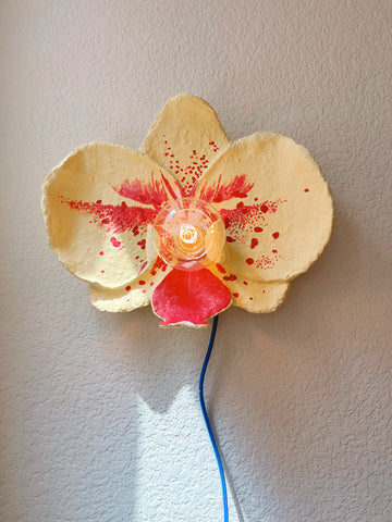 Orchid Sconce 2