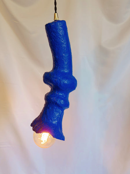 Cobalt Blue Hanging Lamp