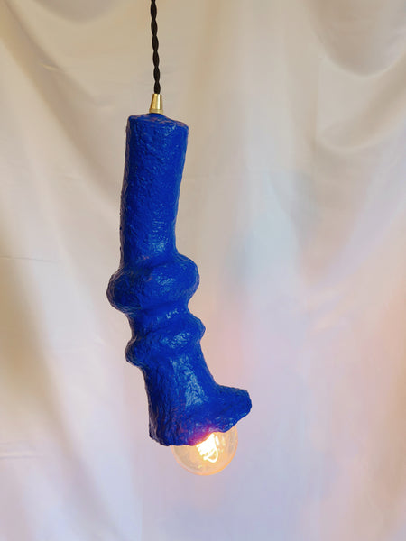 Cobalt Blue Hanging Lamp