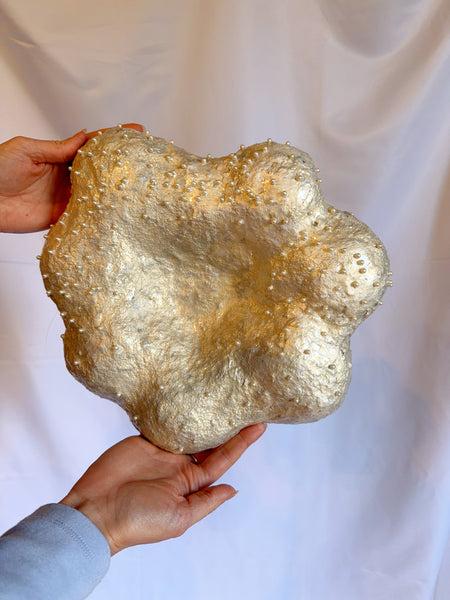 Pearlescent Wall Sculpture