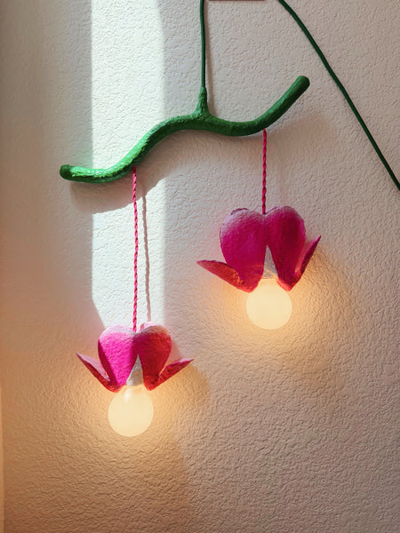 Bleeding Hearts Hanging Lamp