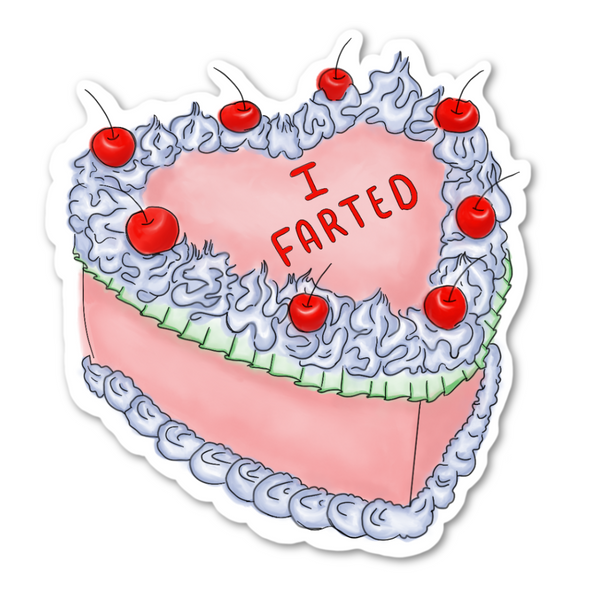 I Farted Sticker