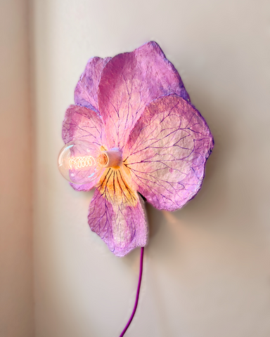 Violet Sconce