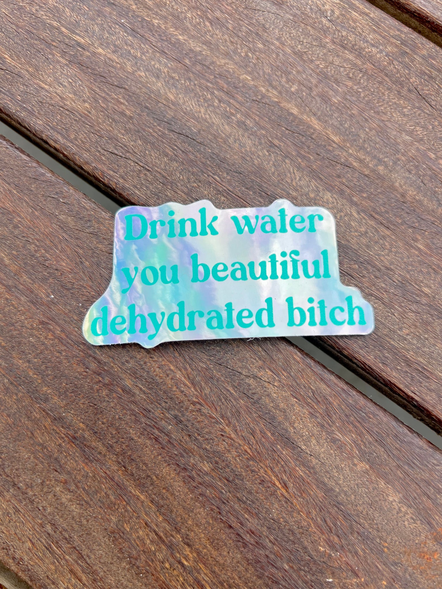 Large Drink Water Sticker