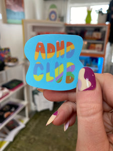 ADHD Club Sticker